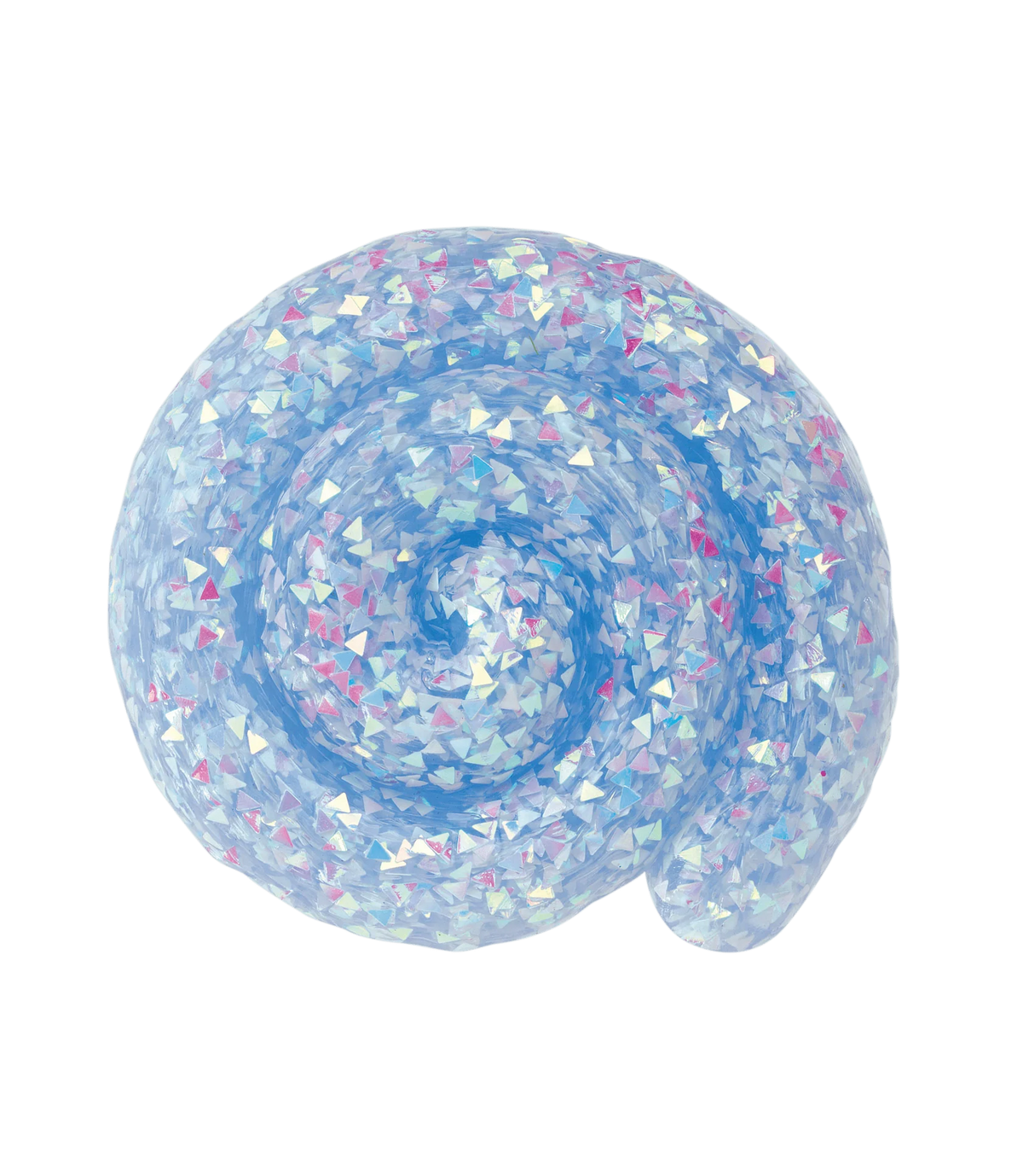 Close-up detail of the Mystic Crystal Thinking Putty Mini Tin