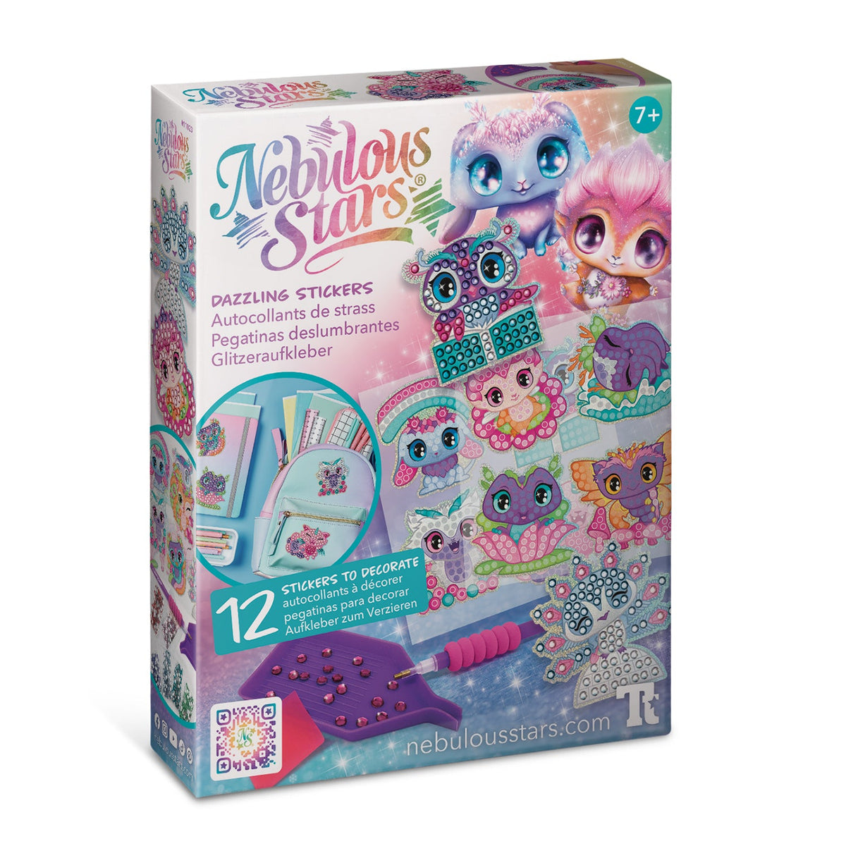Nebulous Stars Dazzling Stickers craft kit for children