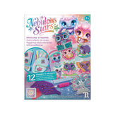 Nebulous Stars Dazzling Stickers shown with all pieces laid out