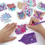 Close-up detail of the Nebulous Stars Dazzling Stickers