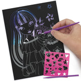 Nebulous Stars Scratch & Sketch – comes with stencils and scratch tools