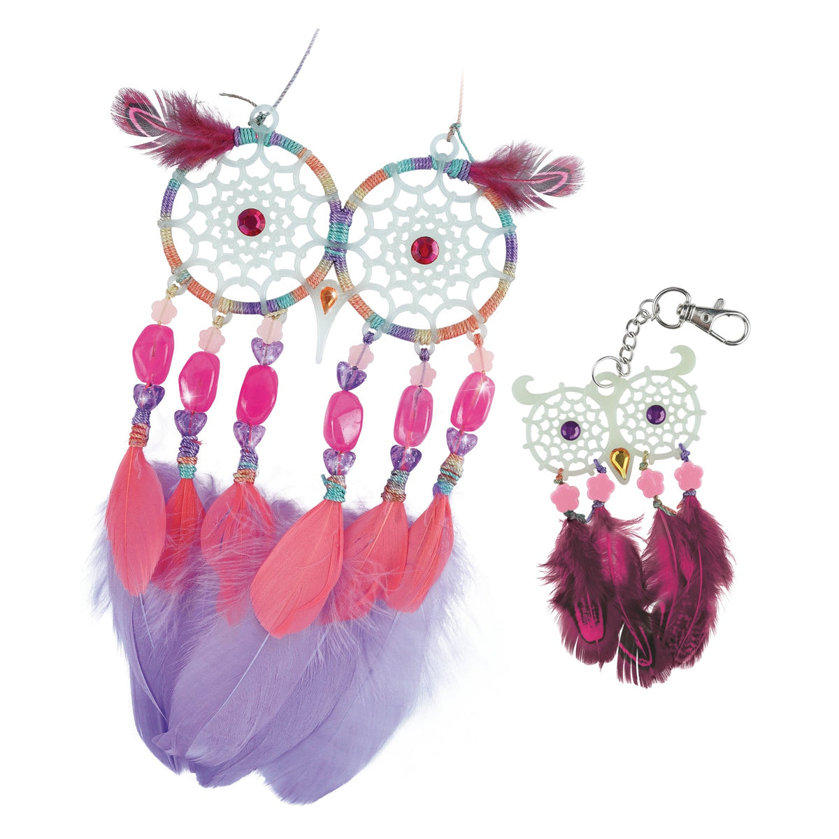 Finished results made with the Nebulous Stars Dreamcatchers