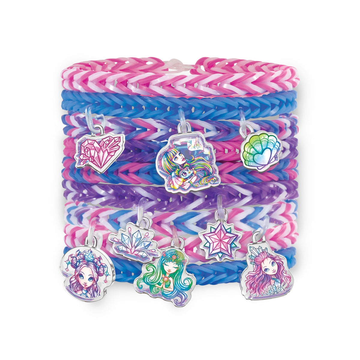 Rainbow Loom - Nebulous Stars Auto Loom Charm Set (335pcs) from another angle