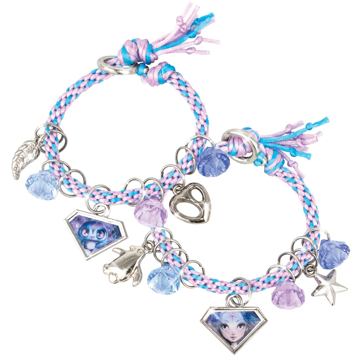 Nebulous Stars Best Friend Bracelets – make 3 pairs of friendship bracelets and share them with your BFF