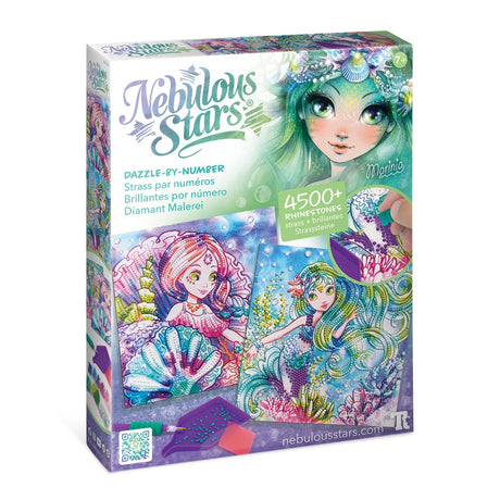 Nebulous Stars Dazzle-by-Number - Water craft kit for children
