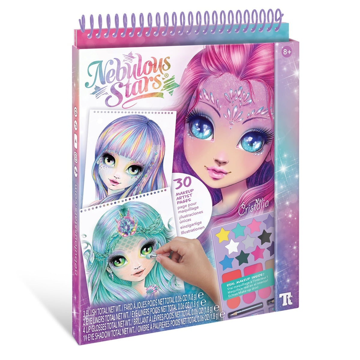 Nebulous Stars Makeup Artist Book Set craft kit for children
