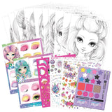 Close-up detail of the Nebulous Stars Makeup Artist Book Set