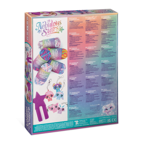 Nebulous Stars Pompom Animoulous – create 5 fabulous Animoulous pompom keychains