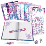 Nebulous Stars Secret Diary - Estrelia shown with all pieces laid out