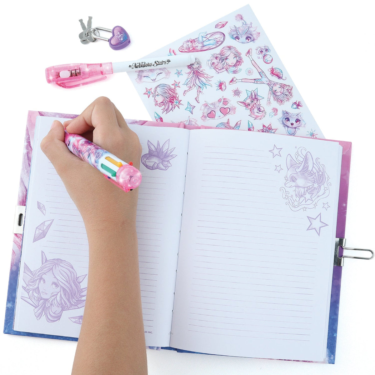 Nebulous Stars Secret Diary - Estrelia in use during a craft session
