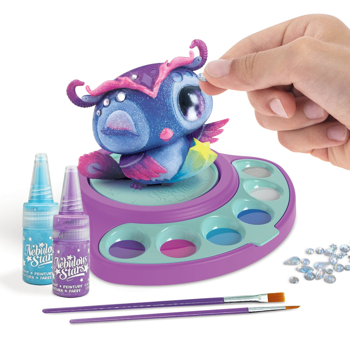 Nebulous Stars Animoulous Painting Studio – turn yourself into a real little artist with this rotating painting station