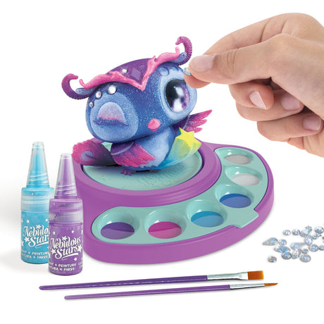 Nebulous Stars Animoulous Painting Studio – turn yourself into a real little artist with this rotating painting station