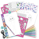 Nebulous Stars Fashion Designer Light Pad in use during a craft session