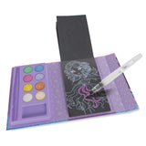 Nebulous Stars Watercolour-to-Go 16pg Book – includes a refillable watercolour brush and 8 metallic paint colours