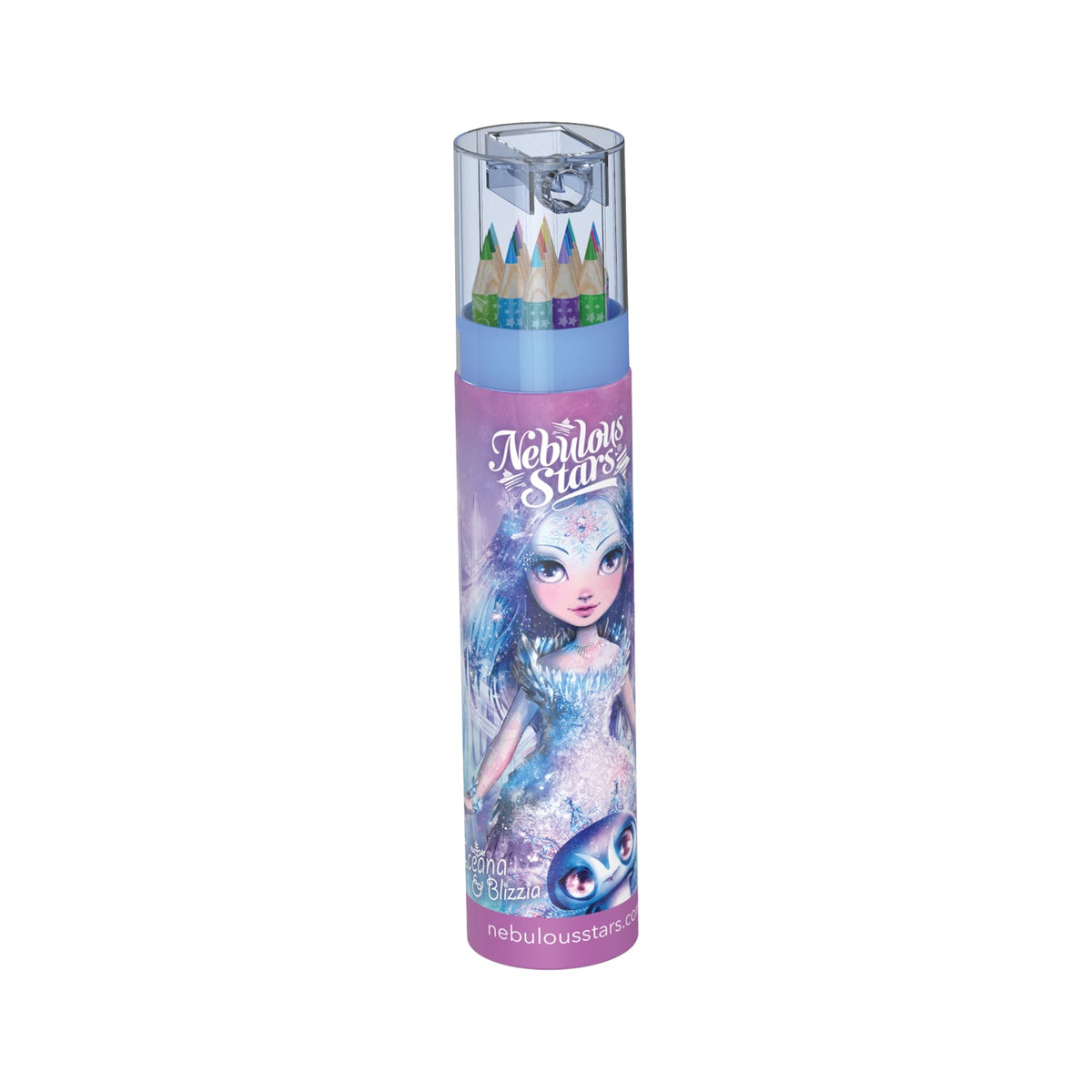 Packaging for the Nebulous Stars Sketch & Colour Pencil Tube