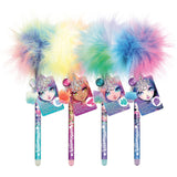 Nebulous Stars Scented Pom Pom Pen craft kit for children