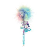 Nebulous Stars Scented Pom Pom Pen shown with all pieces laid out