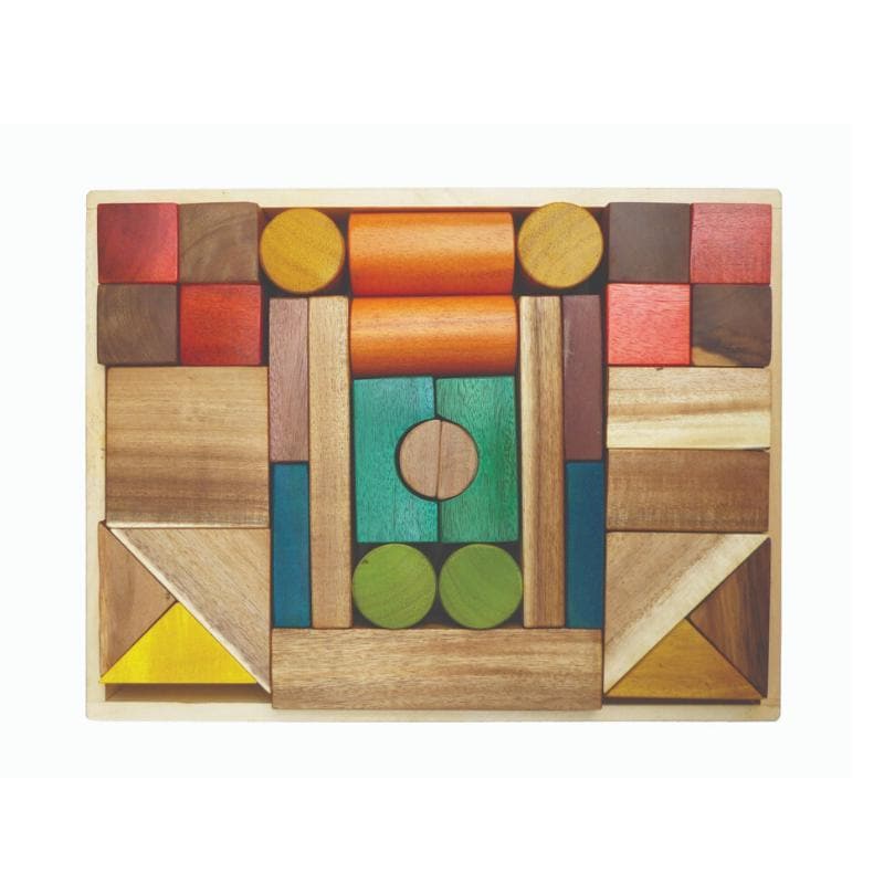 Natural Color Wooden Blocks | Building Blocks for Kids – My Happy Helpers