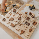 Natural Lower Case Letter Puzzle