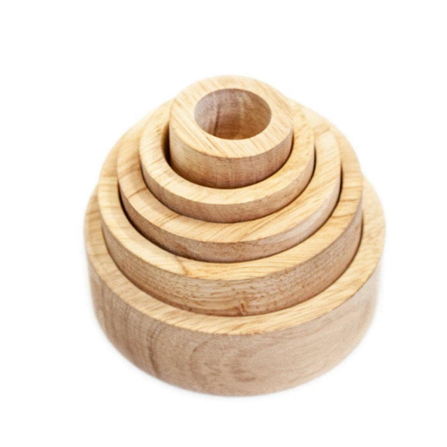 Natural Stacking Bowls