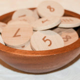 Number Counting and Subitising Discs 1 - 20