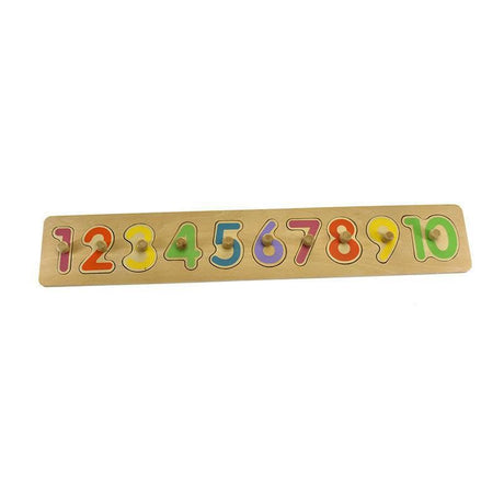 Number Puzzle with Peg-Educational Play-My Happy Helpers