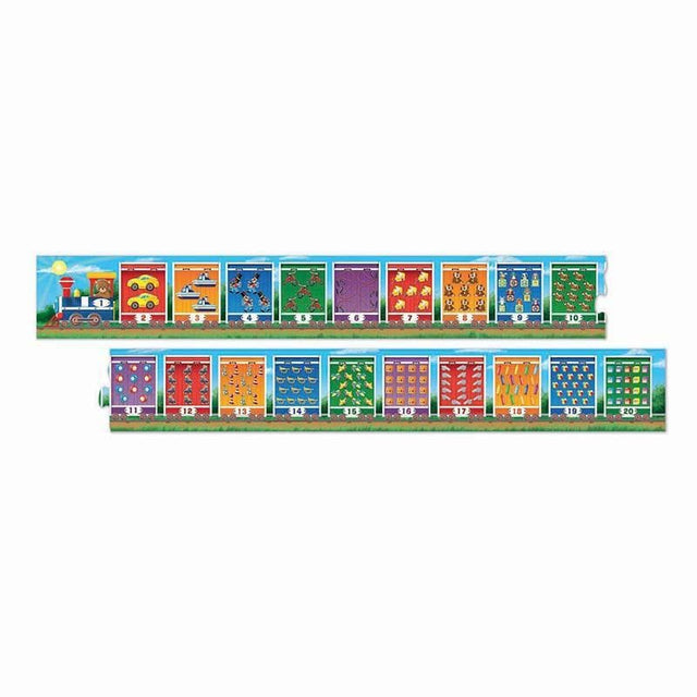 Number Train Floor Puzzle - 20pc-Educational Play-My Happy Helpers