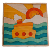 Ocean & Ship Puzzle & Play Set