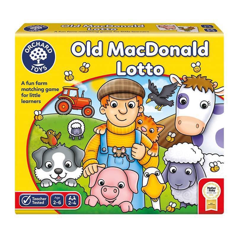 Old MacDonald Lotto-Educational Play-My Happy Helpers