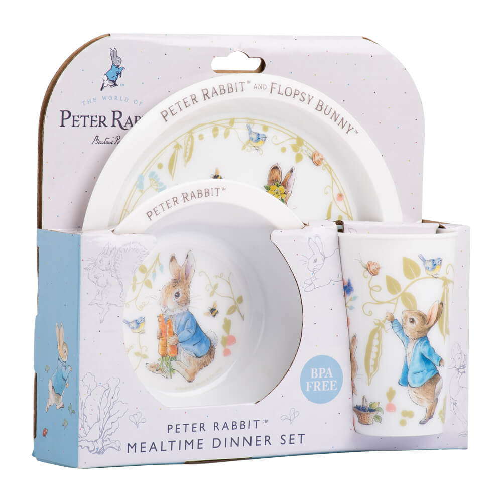 Peter Rabbit: 3pc Dinner Set