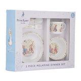 Classic Peter Rabbit: 5pc Dinner Set