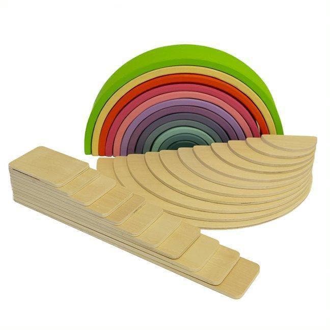 Pastel Rainbow Pack-Building Toys-My Happy Helpers
