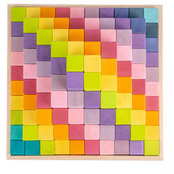 Large Stepped Block Pyramid - Pastel July Restock