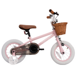 Pedal and Ride Steel Bike Bundle - Rose Pink