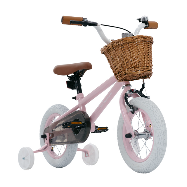 Pedal and Ride Steel Bike Bundle - Rose Pink