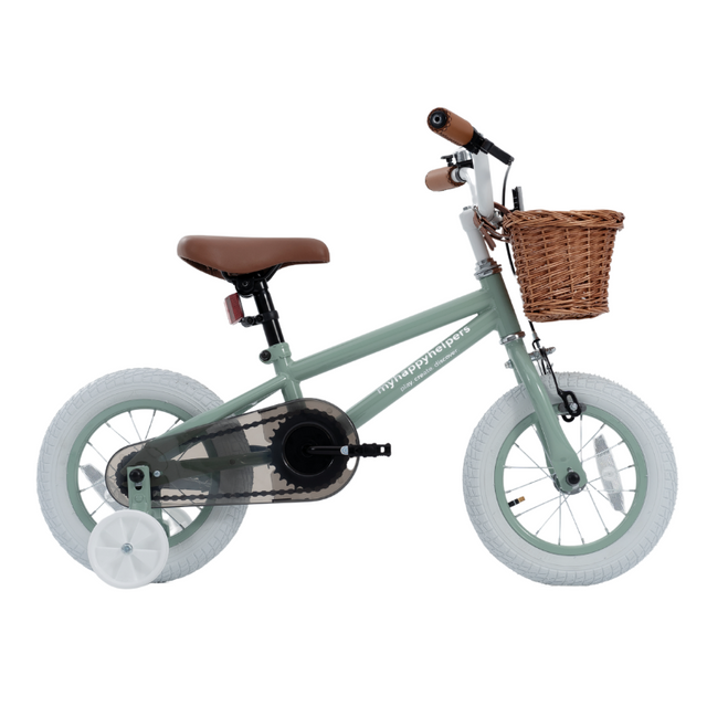 Pedal and Ride Steel Bike Bundle - Sage Green