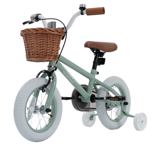 Pedal and Ride Steel Bike Bundle - Sage Green