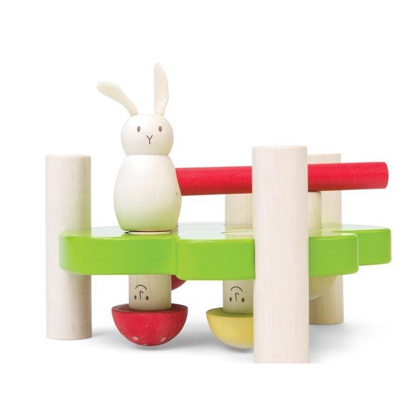 Le Toy Van Petilou - Hammer Game Mr Mushrooms – this toy encourages manual dexterity and hand-eye coordination