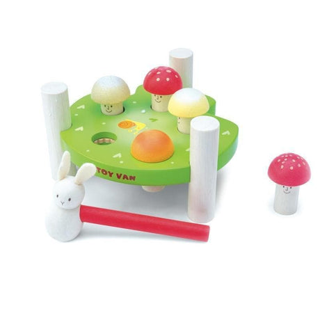 Petilou - Hammer Game Mr Mushrooms-Babies and Toddlers-My Happy Helpers