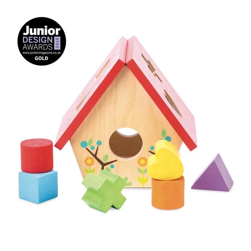 Le Toy Van Petilou My Little House Shape Sorter – there's someone at the window – and it's a shape