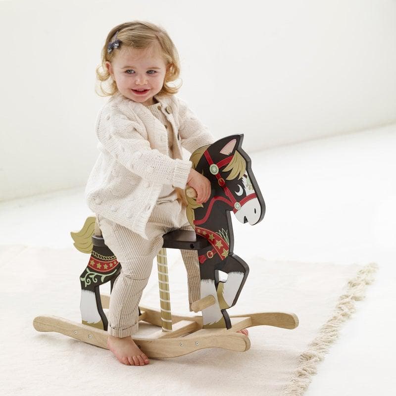 Petilou Traditional Rocking Horse