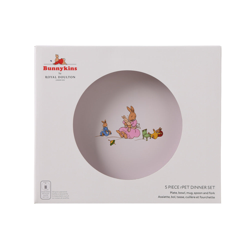 Bunnykins 5 Piece rPet Sets - Pink
