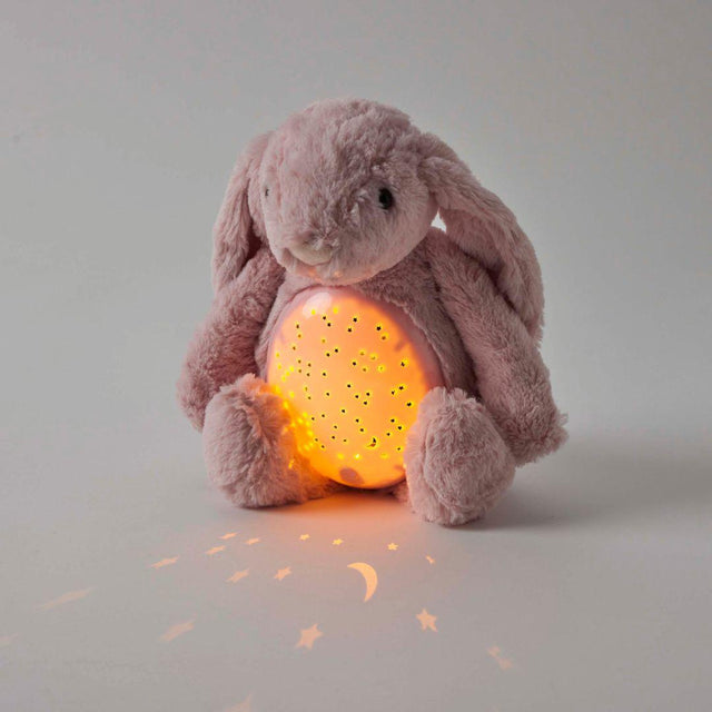 Pink Bunny Plush Night Light