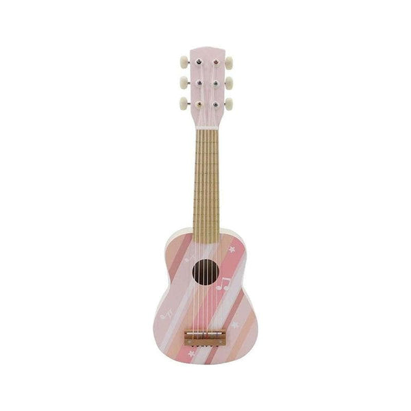 Explore Music with Our Pink Wooden Guitar Perfect for Little Hands My Happy Helpers