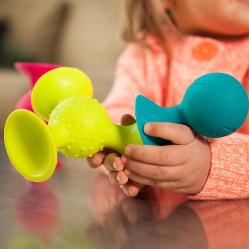 Close-up detail of the Pip Squigz