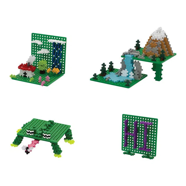 Plus- Plus - Baseplates - Green