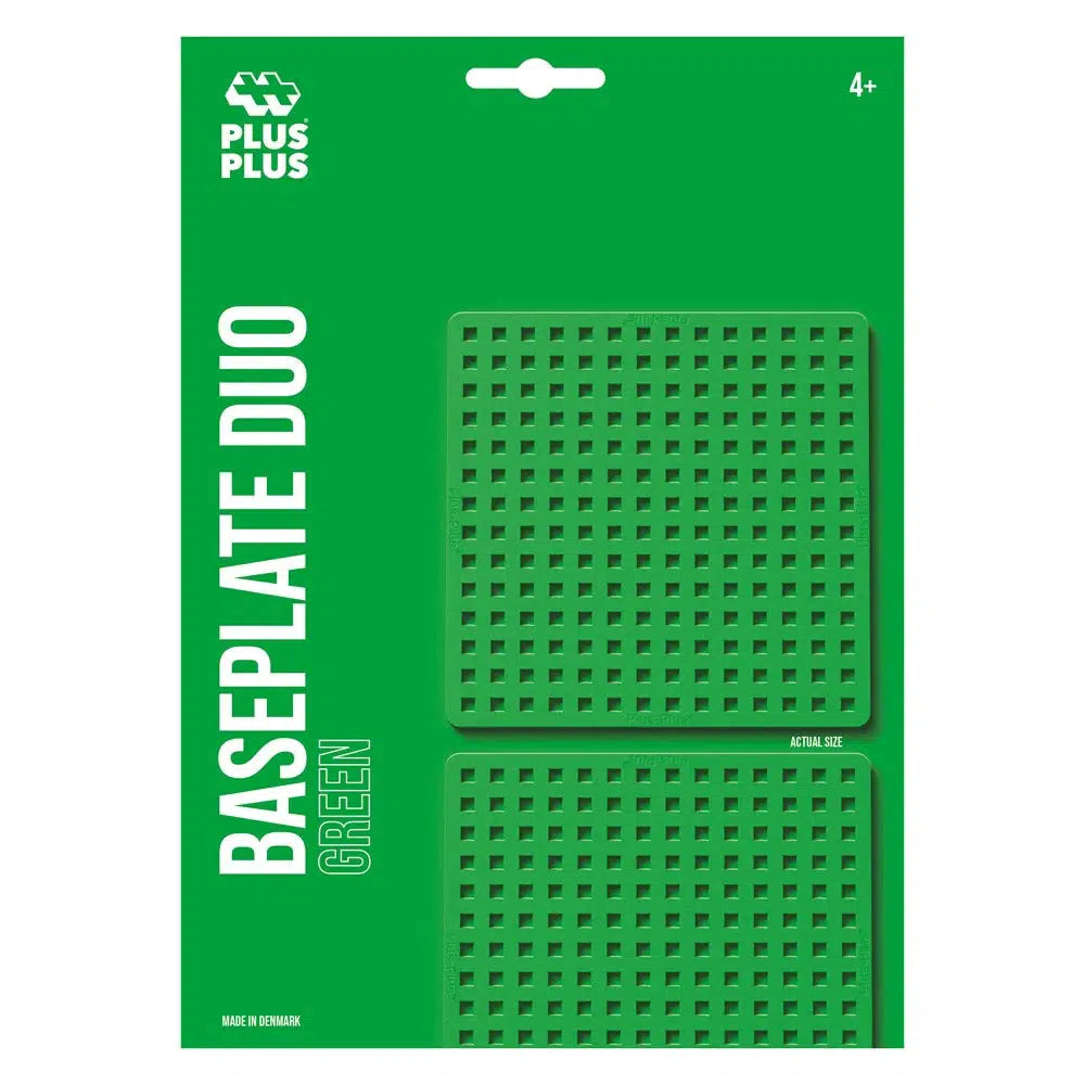 Plus- Plus - Baseplates - Green – My Happy Helpers