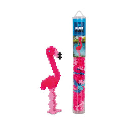 Plus-Plus - Flamingo - 100 Pcs Tube