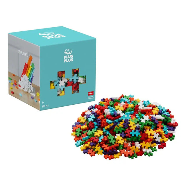 Plus - Plus - Rainbow Mix - 600pcs