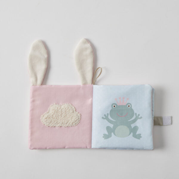 Close-up detail of the Plush Butterfly Book